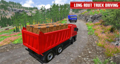 山地卡车运输木头游戏下载