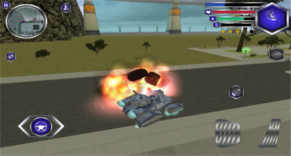 飞行机器人战斗模拟器破解版游戏下载