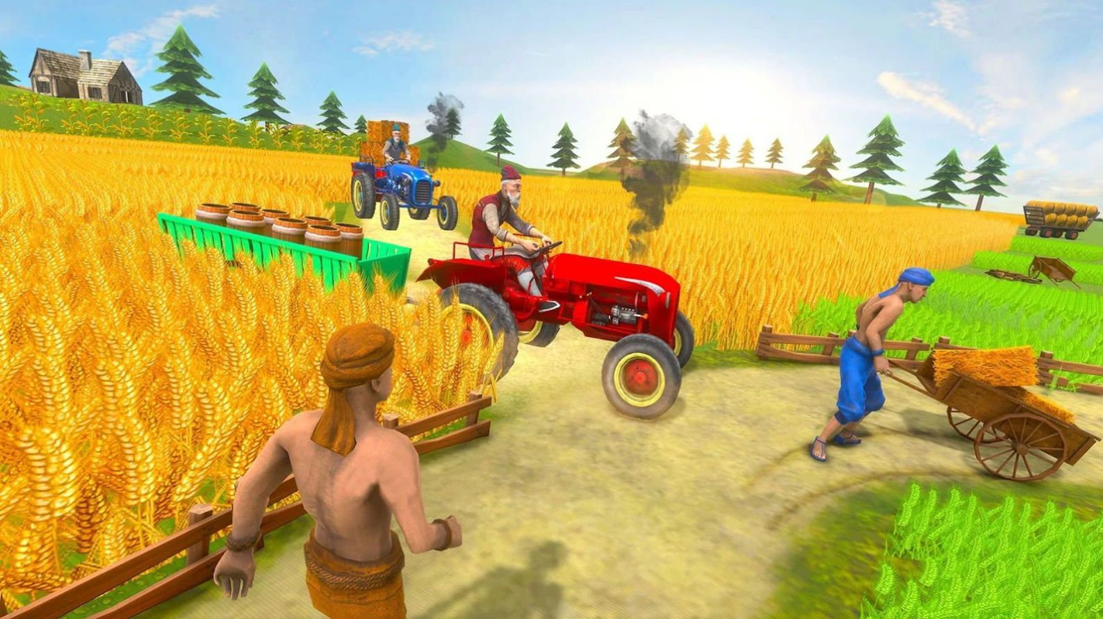 农用手扶拖拉机模拟