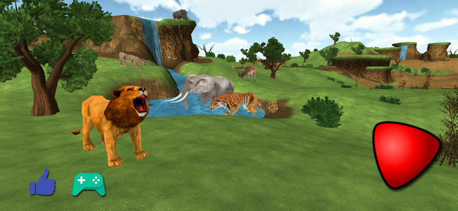 狮子生存动物模拟器
