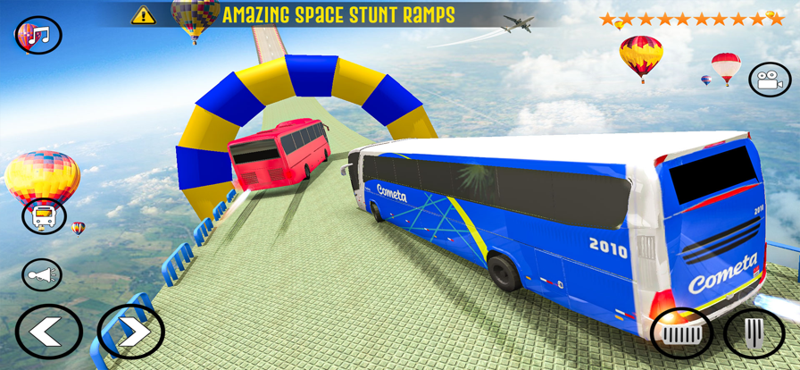 巴士模拟器：巨型坡道特技